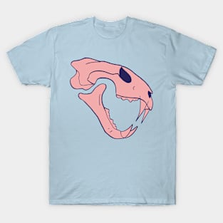 Tiger Skull Pink T-Shirt